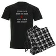 thumbnail image 1 of CafePress - Tickle The Dragon Pajamas - Men's Dark Loose Fit Cotton Pajama Set, 1 of 7