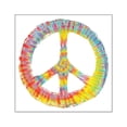 thumbnail image 1 of CafePress - Tiedye Peace 713 DKT Square Sticker 3 X 3 - Square Sticker 3" x 3", 1 of 1