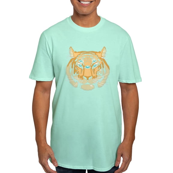 CafePress - Tiger Spirit Guide T Shirt - Men's Fitted T-Shirt