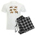 thumbnail image 1 of CafePress - Tigers Of The World Men's Light Pajamas - Men's Light Loose Fit Cotton Pajama Set, 1 of 7