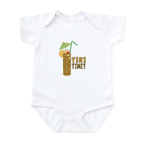 CafePress - Tiki Time! Body Suit - Baby Light Bodysuit, Size Newborn - 24 Months