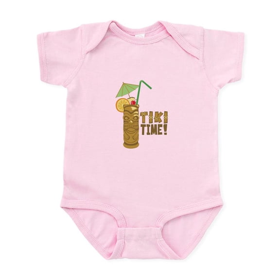 CafePress - Tiki Time! Body Suit - Baby Light Bodysuit, Size Newborn - 24 Months
