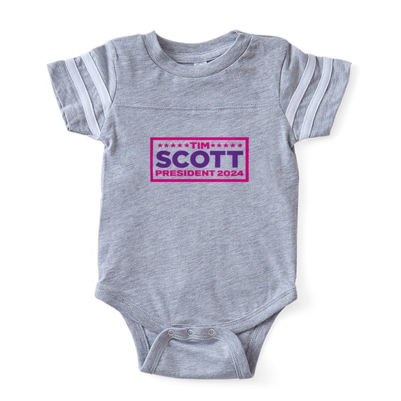 CafePress - Tim Scott For President 202 - Cute Infant Baby Football Bodysuit