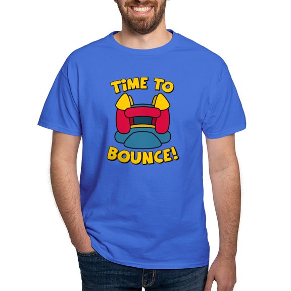 CafePress - Time To Bounce T Shirt - Men's Classic Graphic Cotton T-Shirt