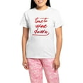 thumbnail image 1 of CafePress - Time To Wine Down Women's Light Pajamas - Women's Short Sleeve Print T-Shirt and Pants Light Cotton Pajama Set, 1 of 7