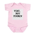 thumbnail image 1 of CafePress - Tiny But Fierce Infant Body Suit - Baby Light Bodysuit, Size Newborn - 24 Months, 1 of 4