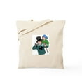 thumbnail image 1 of CafePress - Tiny Tim & Bob Cratchit Tote Bag - Unisex Canvas Tote Bag, Beige, 1-Piece, 1 of 6