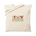 thumbnail image 1 of CafePress - Tiptoe Through The Tulips Tote Bag - Unisex Canvas Tote Bag, Beige, 1-Piece, 1 of 6