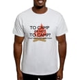 thumbnail image 1 of CafePress - To Camp Or Not To Camp T Shirt - Men's Classic Graphic T-Shirt, 1 of 4