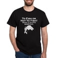 thumbnail image 1 of CafePress - To Fish Or Not To Fish T Shirt - Men's Classic Graphic Cotton T-Shirt, 1 of 4