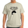 thumbnail image 1 of CafePress - To Fish Or Not To Fish T Shirt - Men's Classic Graphic T-Shirt, 1 of 4
