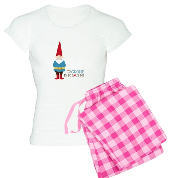 CafePress - To Gnome Is To Love Me Pajamas - Women's Light Pajamas