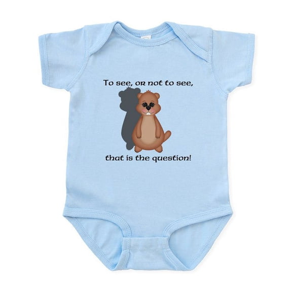 CafePress - To See, Or Not To See Body Suit - Baby Light Bodysuit, Size Newborn - 24 Months