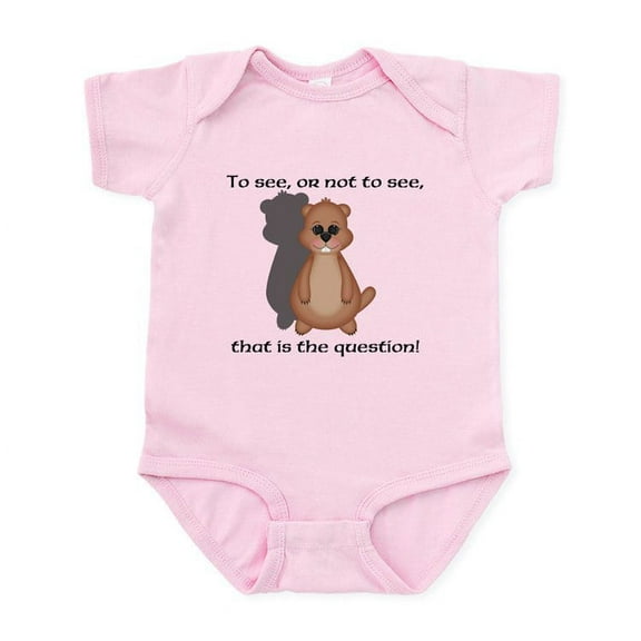CafePress - To See, Or Not To See Body Suit - Baby Light Bodysuit, Size Newborn - 24 Months