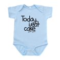thumbnail image 1 of CafePress - Today I Eat Cake Infant Bodysuit - Baby Light Bodysuit, Size Newborn - 24 Months, 1 of 4