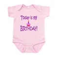 thumbnail image 1 of CafePress - Today Is My Birthday (Purple) Infant Bodysuit - Baby Light Bodysuit, Size Newborn - 24 Months, 1 of 4