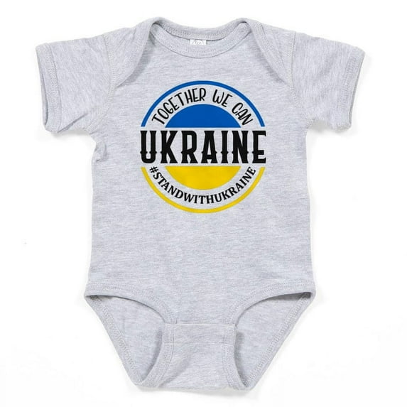 CafePress - Together We Can Ukraine Body Suit - Cute Infant Bodysuit Baby Romper - Size Newborn - 24 Months