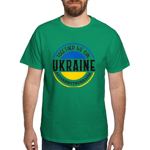 CafePress - Together We Can Ukraine T Shirt - Men's Classic Graphic Cotton T-Shirt