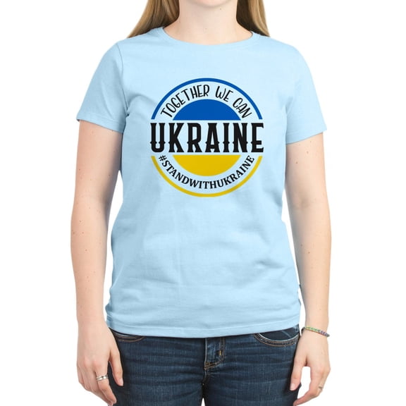 CafePress - Together We Can Ukraine T Shirt - Women's Classic T-Shirt