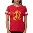 thumbnail image 1 of CafePress - Together With Ukraine - Womens Football Shirt, 1 of 4