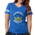 thumbnail image 1 of CafePress - Together With Ukraine - Womens Football Shirt, 1 of 4