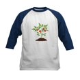 thumbnail image 1 of CafePress - Tomato Plant Baseball Jersey - Kids Cotton Baseball Jersey, 3/4 Sleeve Shirt, 1 of 4