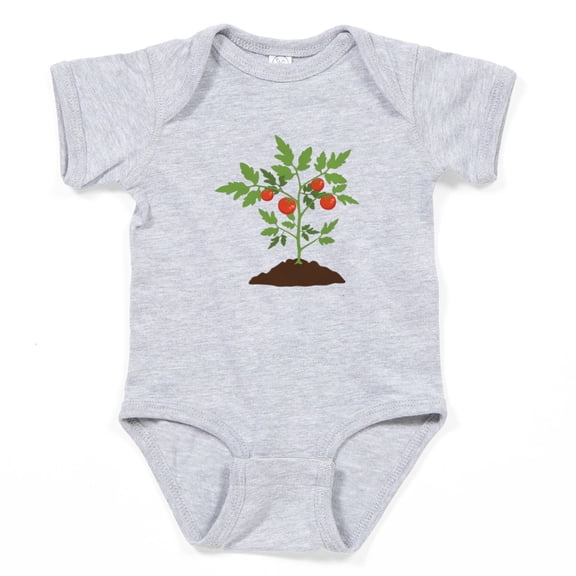 CafePress - Tomato Plant - Cute Infant Bodysuit Baby Romper - Size Newborn - 24 Months