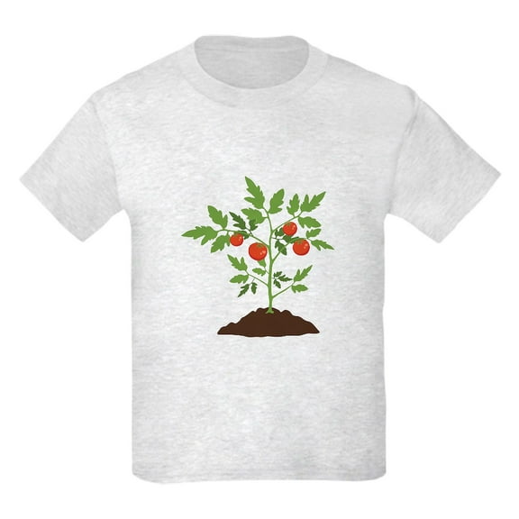 CafePress - Tomato Plant T Shirt - Light Classic Kids Graphic, Short Sleeve T-Shirt, Sizes XS-XL