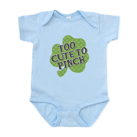 CafePress - Too Cute Infant Bodysuit - Baby Light Bodysuit, Size Newborn - 24 Months