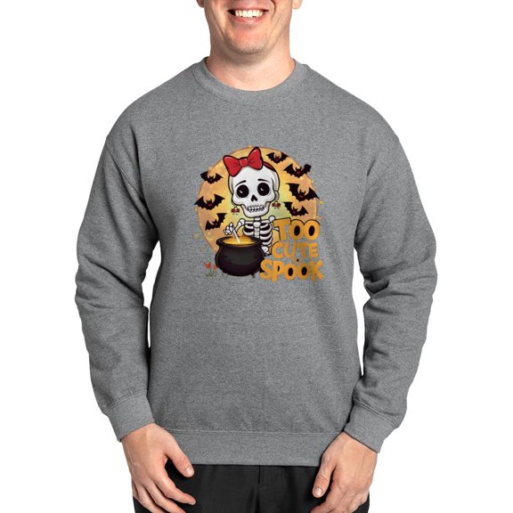 CafePress - Too Cute Spook - Crew Neck Sweatshirt