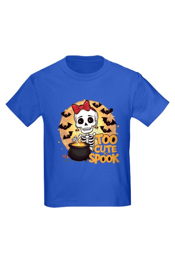 - Too Cute Spook Kids T Shirt - Dark T-Shirt Kids XS-XL