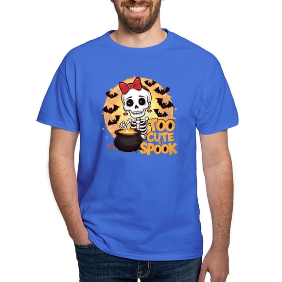 CafePress - Too Cute Spook Men's Value T Shirt - Men's Classic Graphic Cotton T-Shirt