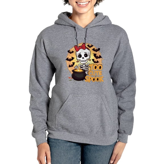 CafePress - Too Cute Spook - Pullover Hoodie, Classic & Comfortable Hooded Sweatshirt