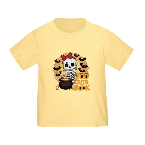CafePress - Too Cute Spook Toddler T Shirt - Cute Toddler T-Shirt, 100% Cotton