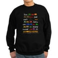 thumbnail image 1 of CafePress - Too Many Trains White Lettering Sweatshirt - Classic Crew Neck Sweatshirt, 1 of 4