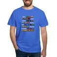 thumbnail image 1 of CafePress - Too Many Trains White Lettering T Shirt - Men's Classic Graphic Cotton T-Shirt, 1 of 4
