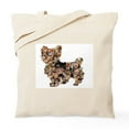 thumbnail image 1 of CafePress - Too Many Yorkies Tote Bag - Unisex Canvas Tote Bag, Beige, 1-Piece, 1 of 6