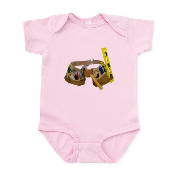 CafePress - Tool Belt Infant Bodysuit - Baby Light Bodysuit, Size Newborn - 24 Months