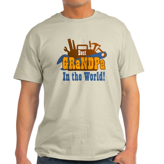 CafePress - Tools Best Grandpa Light T Shirt - Men's Classic Graphic T-Shirt