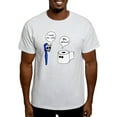 thumbnail image 1 of CafePress - Tooth Toilet Paper Worse Job Light T Shirt - Men's Classic Graphic T-Shirt, 1 of 4