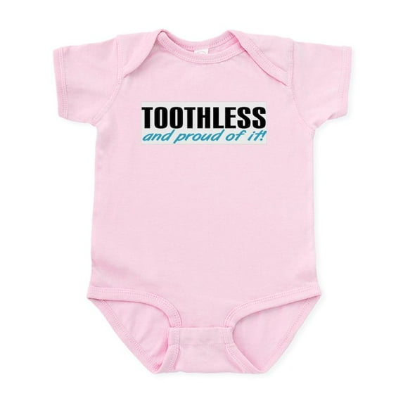 CafePress - Toothless & Proud Infant Bodysuit - Baby Light Bodysuit, Size Newborn - 24 Months