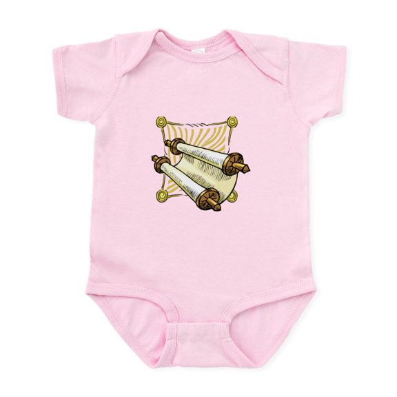CafePress - Torah Scrolls Infant Bodysuit - Baby Light Bodysuit, Size Newborn - 24 Months