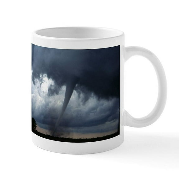 CafePress - Tornado Mugs - 11 oz Ceramic Mug - Novelty Coffee Tea Cup