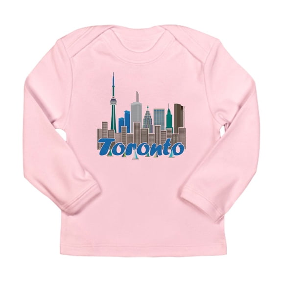 CafePress - Toronto Skyline Long Sleeve T Shirt - Long Sleeve Infant T-Shirt