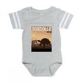 thumbnail image 1 of CafePress - Tortoise CROP Text - Cute Infant Baby Football Bodysuit, 1 of 3