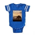 thumbnail image 1 of CafePress - Tortoise CROP Text - Cute Infant Baby Football Bodysuit, 1 of 3