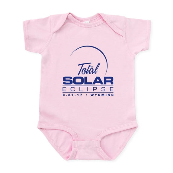 CafePress - Total Solar Eclipse Wyoming 2017 Body Suit - Baby Light Bodysuit, Size Newborn - 24 Months