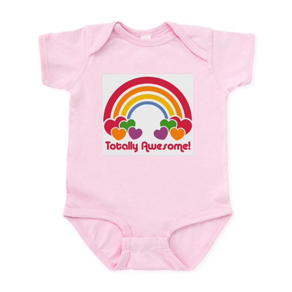 CafePress - Totally Awesome Infant Bodysuit - Baby Light Bodysuit, Size Newborn - 24 Months