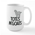 thumbnail image 1 of CafePress - Totes M'goats Mugs - 15 oz Ceramic Large White Novelty Mug, 1 of 6