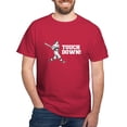 thumbnail image 1 of CafePress - Touchdown Homerun Baseball Football Sports T Shirt - Men's Classic Graphic Cotton T-Shirt, 1 of 4